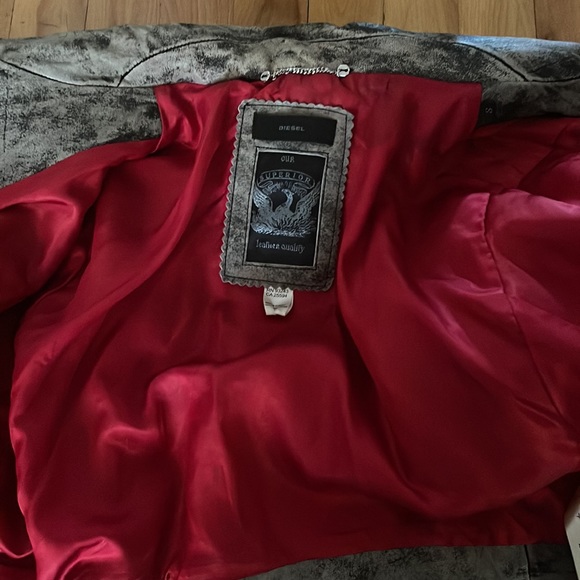 Cropped Leather Jacket - Picture 4 of 5